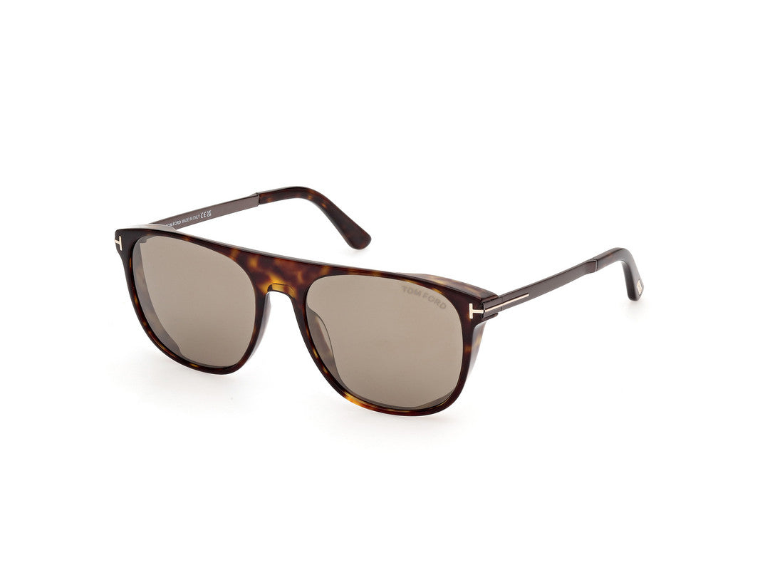 Dark Havana Male Sunglasses Tom Ford 889214479754