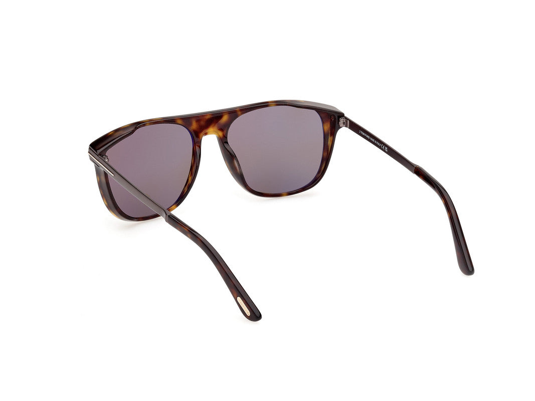 Dark Havana Male Sunglasses Tom Ford 889214479754