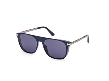 Shiny Blue Male Sunglasses Tom Ford 889214479778