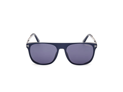 Shiny Blue Male Sunglasses Tom Ford 889214479778