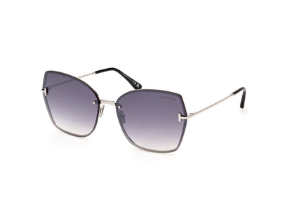 Shiny Palladium Female Sunglasses Tom Ford 889214479785
