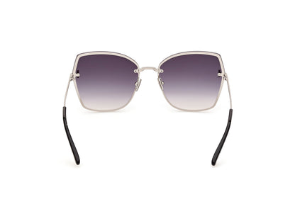 Shiny Palladium Female Sunglasses Tom Ford 889214479815