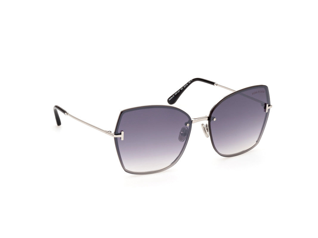 Shiny Palladium Female Sunglasses Tom Ford 889214479785