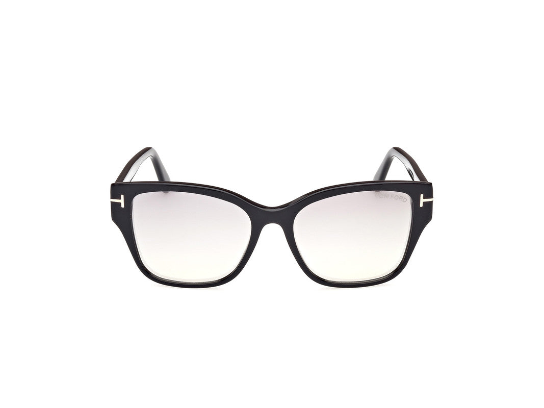 Shiny Black Female Sunglasses Tom Ford 889214477552