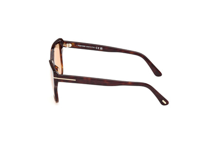 Dark Havana Female Sunglasses Tom Ford 889214477583