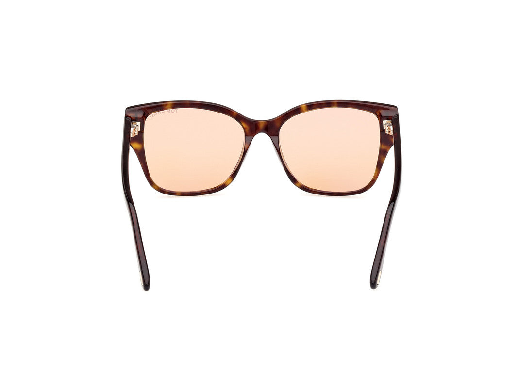 Dark Havana Female Sunglasses Tom Ford 889214477583