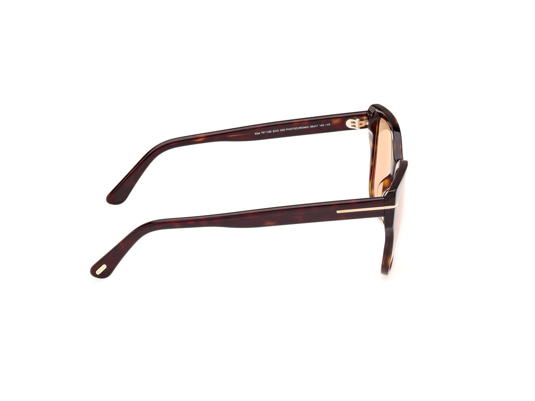 Dark Havana Female Sunglasses Tom Ford 889214477583