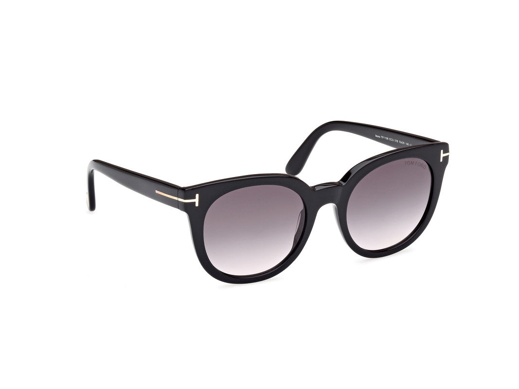 Shiny Black Female Sunglasses Tom Ford 889214480354