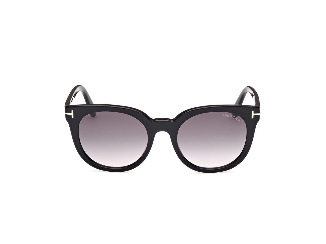 Shiny Black Female Sunglasses Tom Ford 889214480354