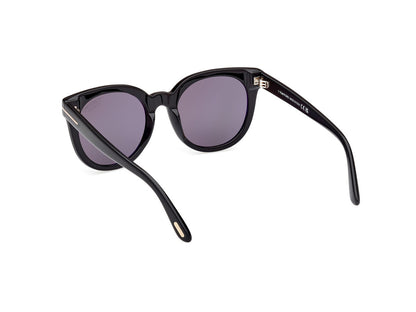Shiny Black Female Sunglasses Tom Ford 889214480361