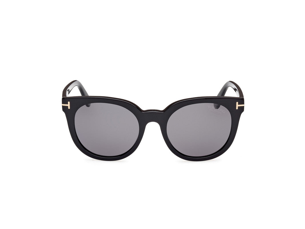 Shiny Black Female Sunglasses Tom Ford 889214480361