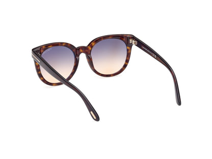 Dark Havana Female Sunglasses Tom Ford 889214477637