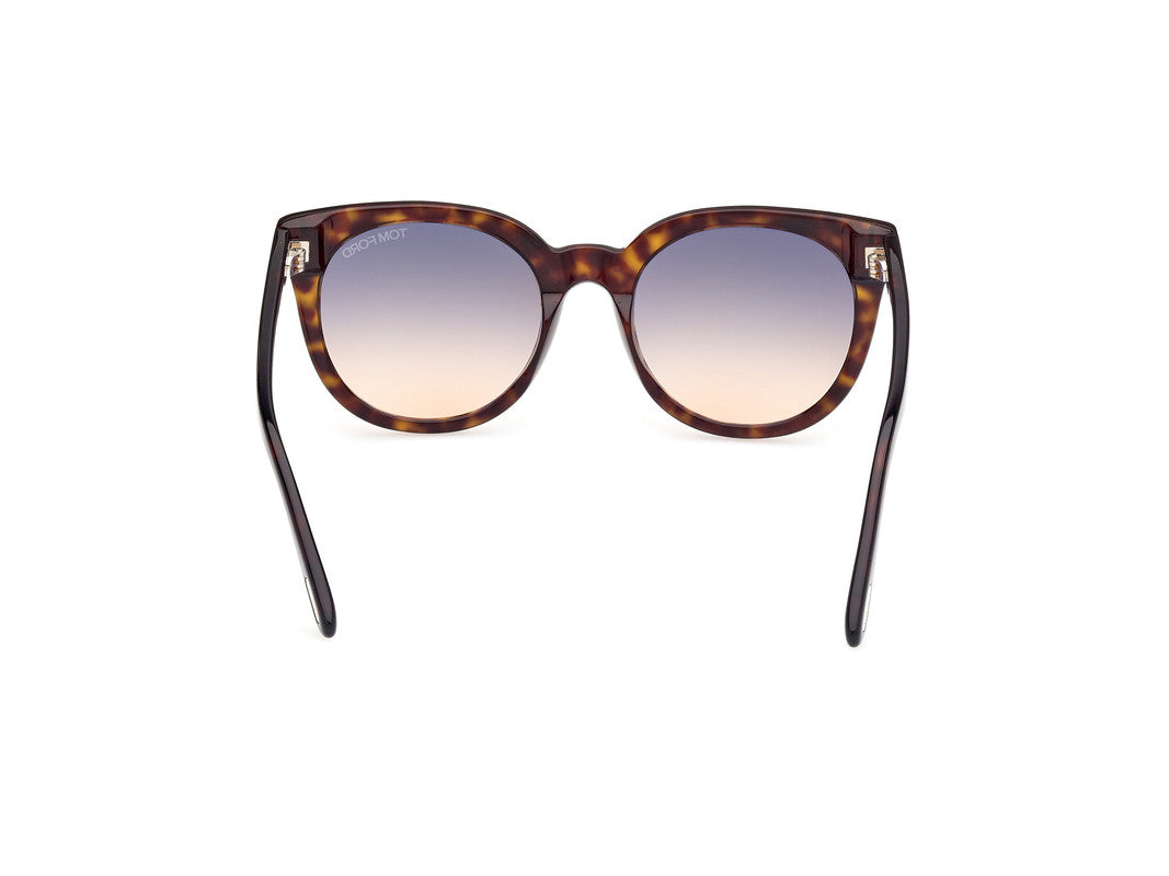 Dark Havana Female Sunglasses Tom Ford 889214477637