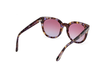 Coloured Havana Female Sunglasses Tom Ford 889214477651
