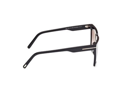 Shiny Black Female Sunglasses Tom Ford 889214477675