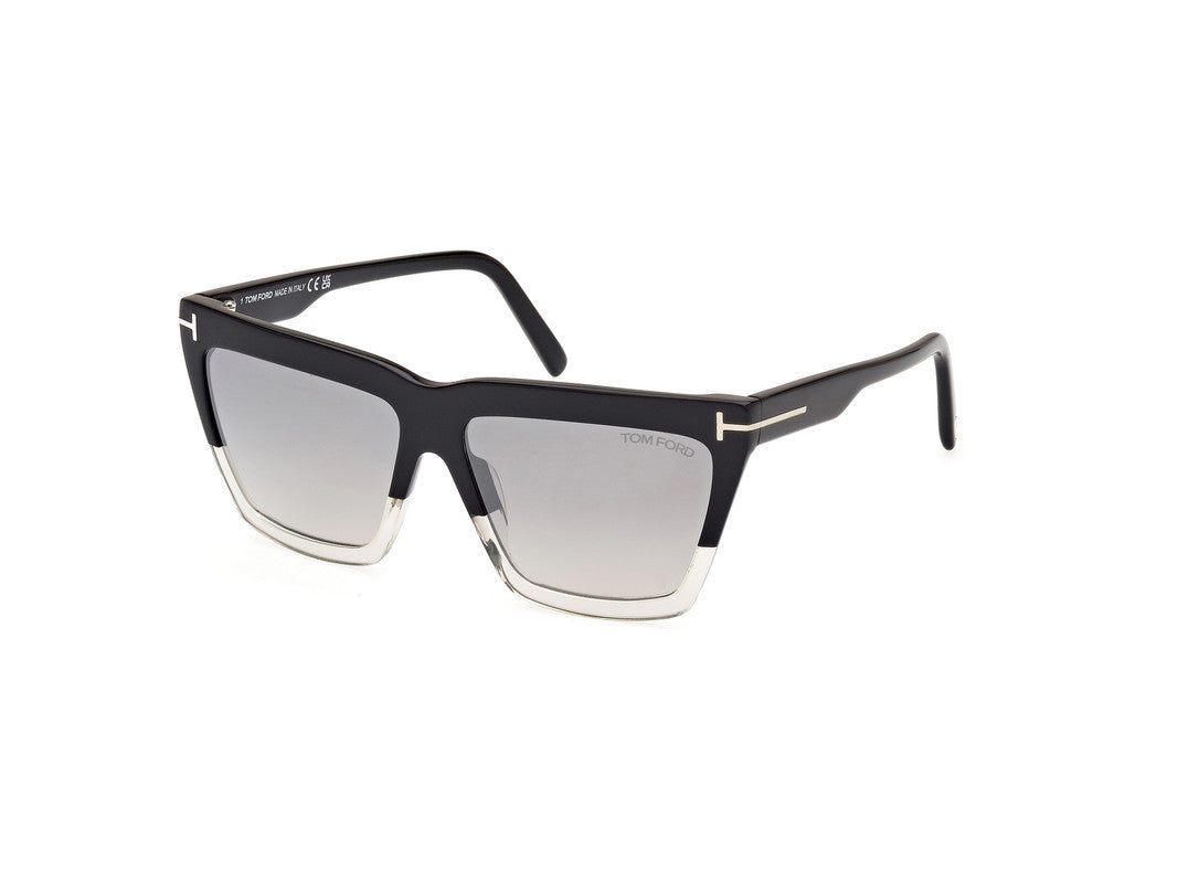 Black/Crystal Female Sunglasses Tom Ford 889214477682