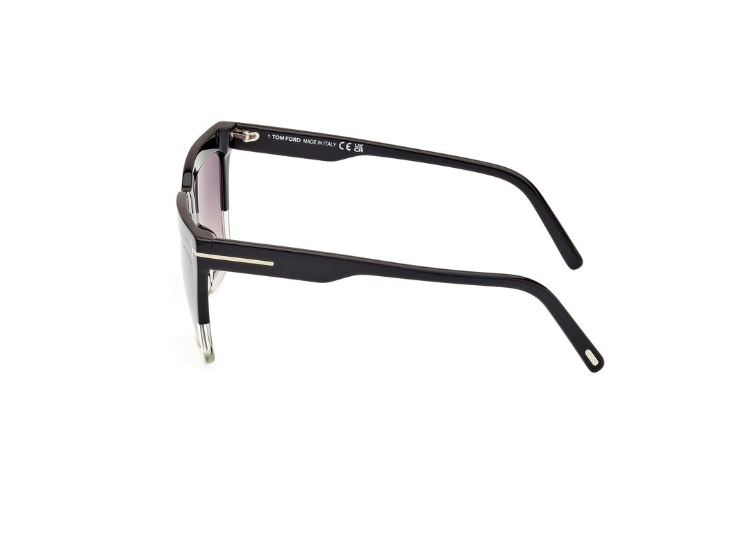 Black/Crystal Female Sunglasses Tom Ford 889214477682