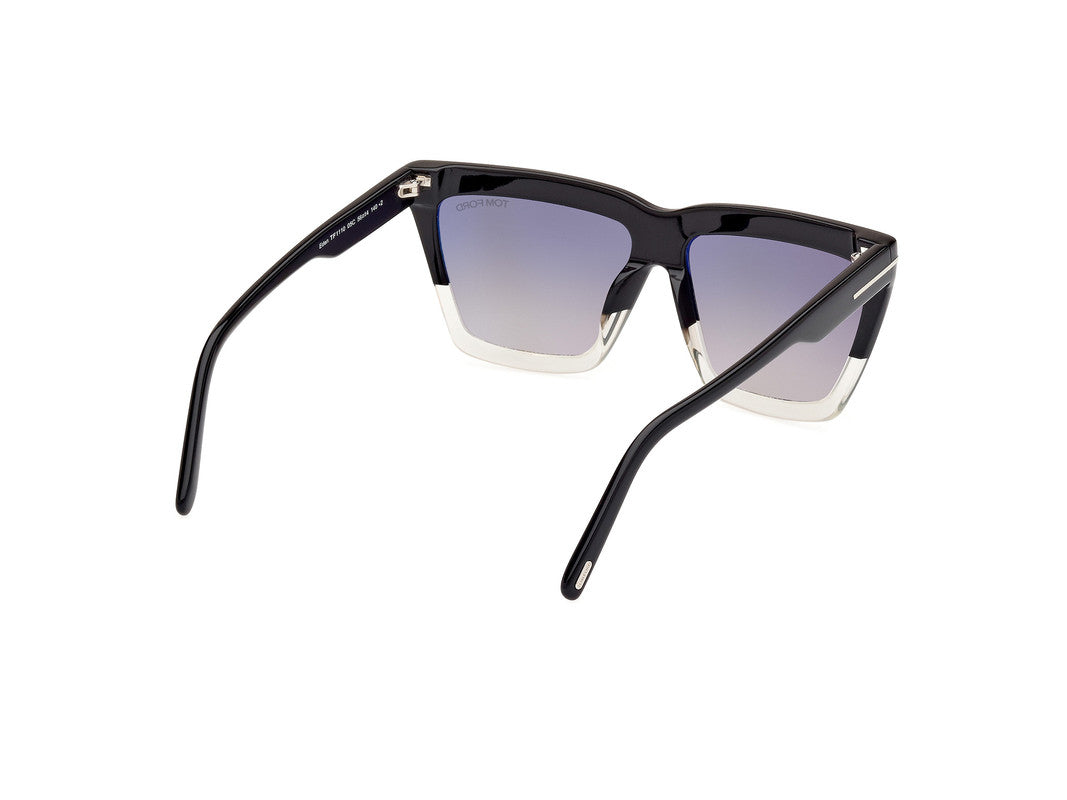 Black/Crystal Female Sunglasses Tom Ford 889214477682
