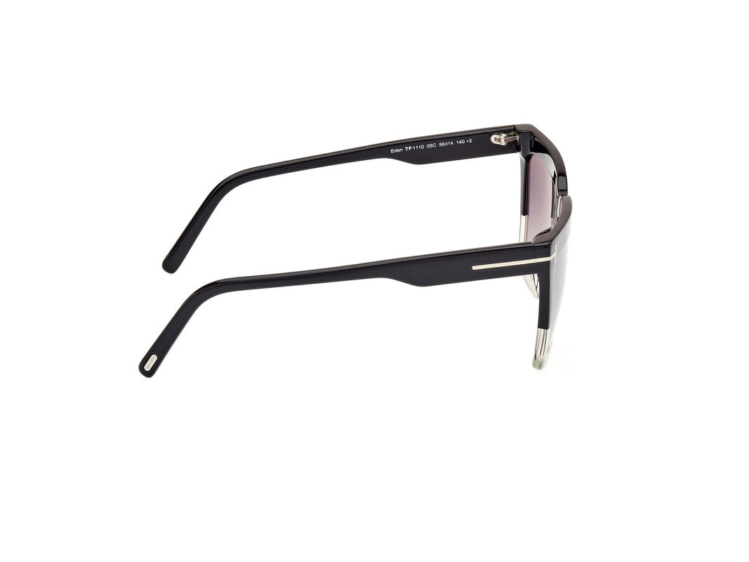 Black/Crystal Female Sunglasses Tom Ford 889214477682