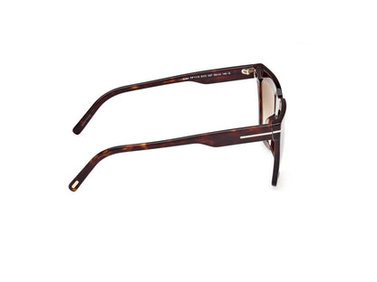 Dark Havana Female Sunglasses Tom Ford 889214477705