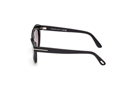 Shiny Light Pink Female Sunglasses Tom Ford 889214477712