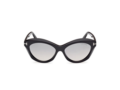 Shiny Light Pink Female Sunglasses Tom Ford 889214477712