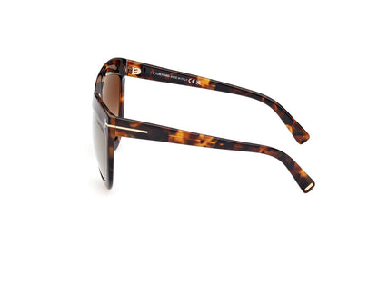 Blonde Havana Female Sunglasses Tom Ford 889214479860