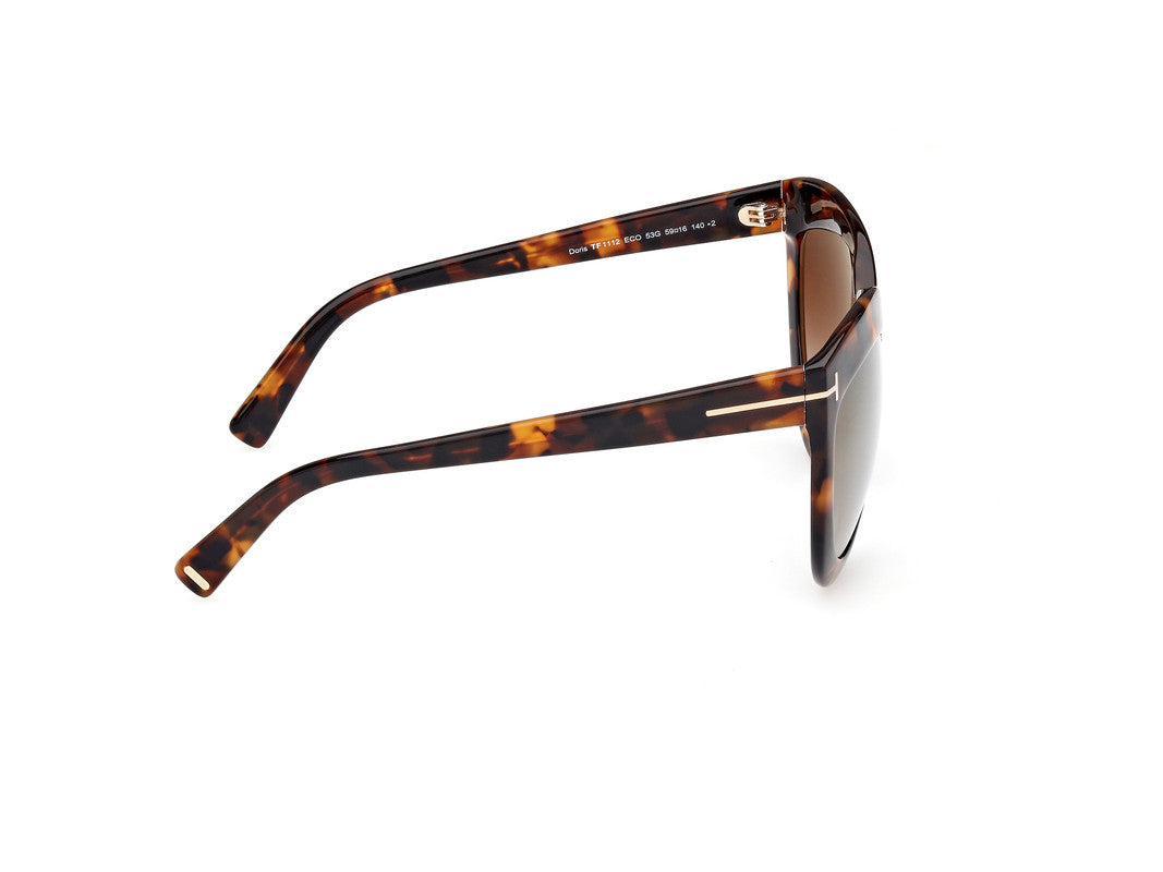 Blonde Havana Female Sunglasses Tom Ford 889214479860