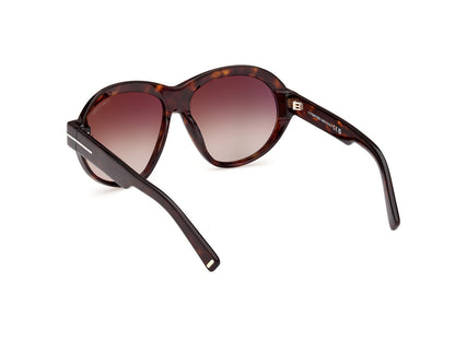 Dark Havana Female Sunglasses Tom Ford 889214479884