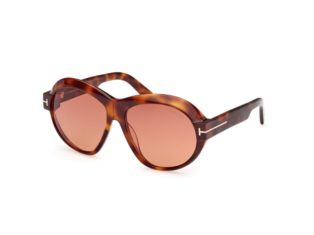 Blonde Havana Female Sunglasses Tom Ford 889214479891
