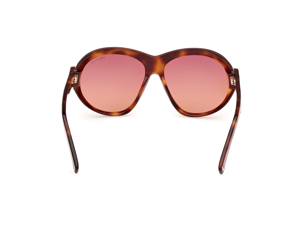 Blonde Havana Female Sunglasses Tom Ford 889214479891