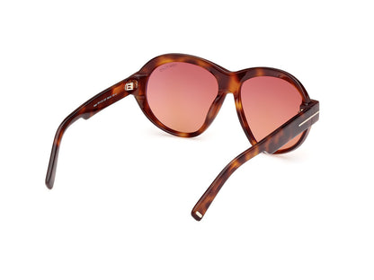 Blonde Havana Female Sunglasses Tom Ford 889214479891