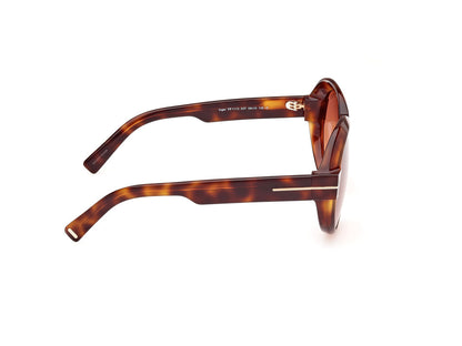 Blonde Havana Female Sunglasses Tom Ford 889214479891