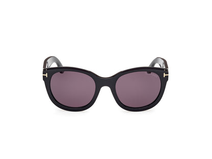 Shiny Black Female Sunglasses Tom Ford 889214479907