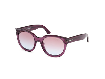 Shiny Lilac Female Sunglasses Tom Ford 889214479938