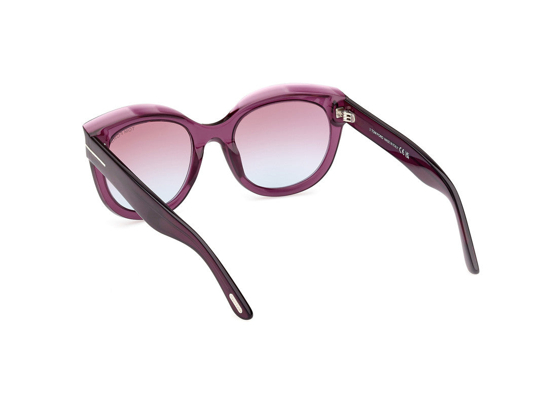 Shiny Lilac Female Sunglasses Tom Ford 889214479938