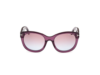 Shiny Lilac Female Sunglasses Tom Ford 889214479938
