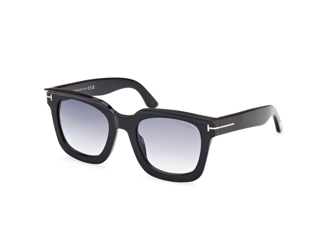 Shiny Black Female Sunglasses Tom Ford 889214479945