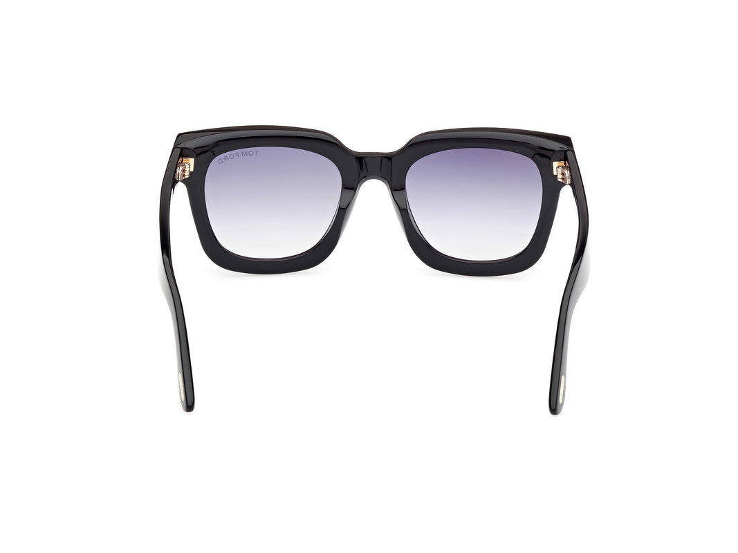 Shiny Black Female Sunglasses Tom Ford 889214479945