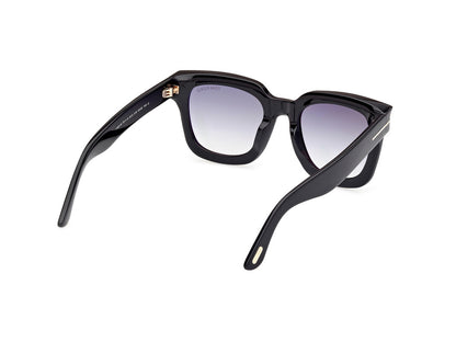 Shiny Black Female Sunglasses Tom Ford 889214479945