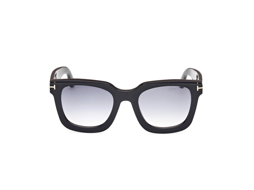 Shiny Black Female Sunglasses Tom Ford 889214479945