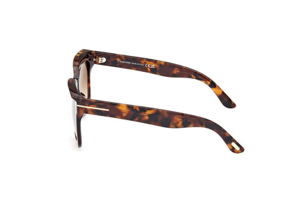 Dark Havana Female Sunglasses Tom Ford 889214479952