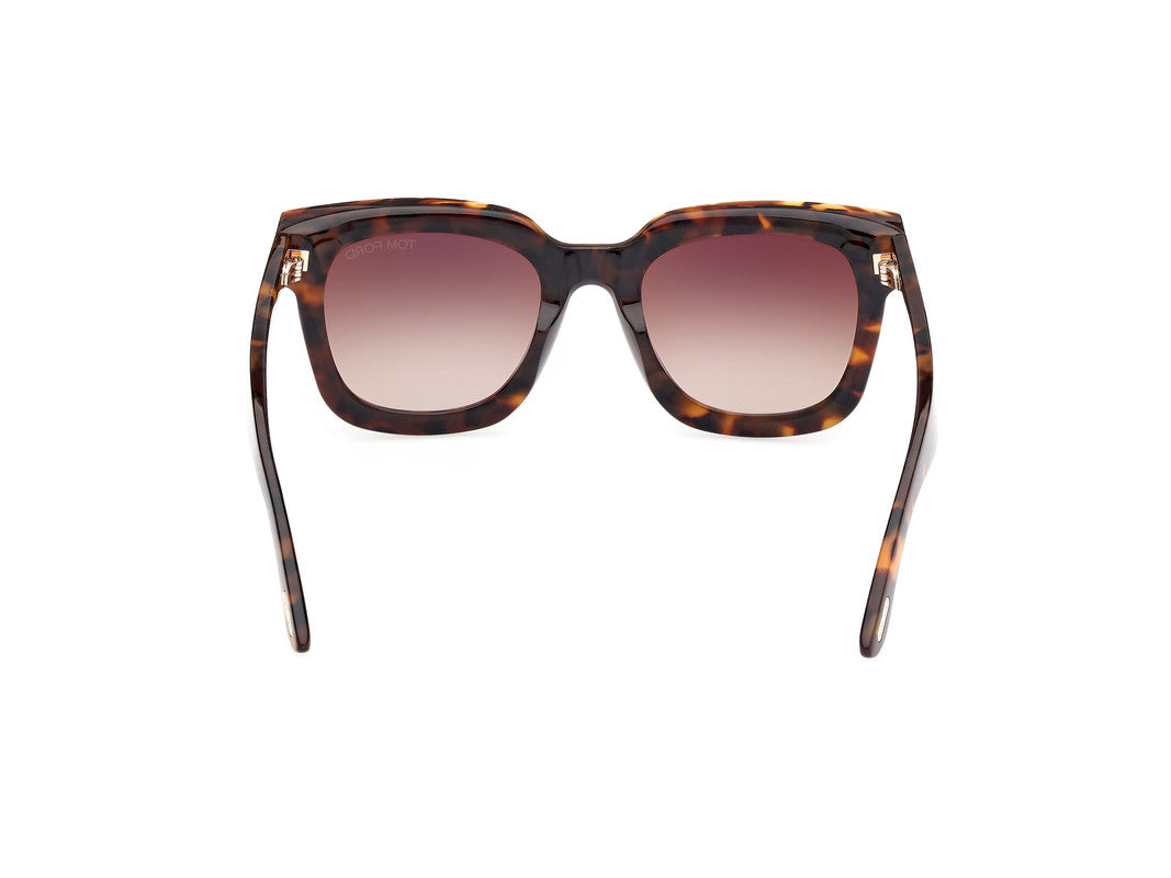 Dark Havana Female Sunglasses Tom Ford 889214479952