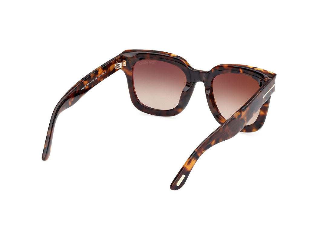 Dark Havana Female Sunglasses Tom Ford 889214479952
