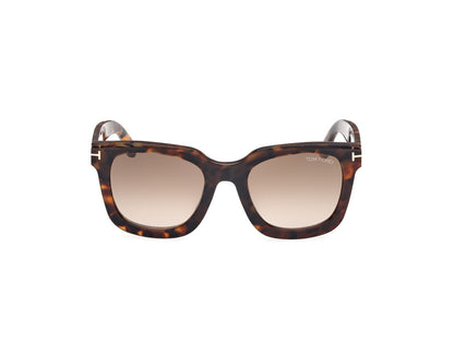 Dark Havana Female Sunglasses Tom Ford 889214479952