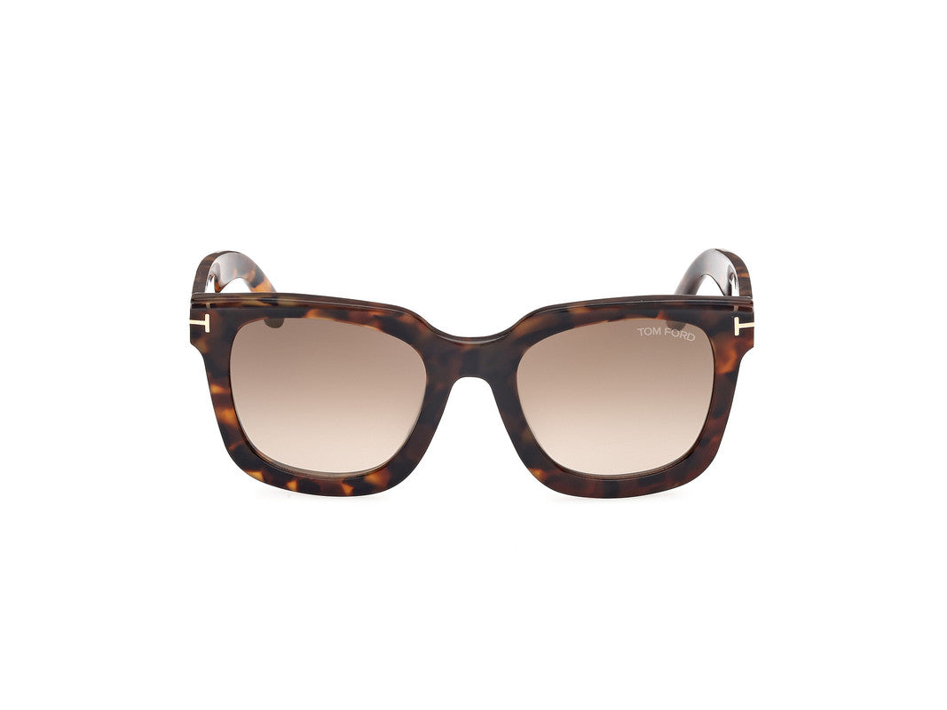 Dark Havana Female Sunglasses Tom Ford 889214479952