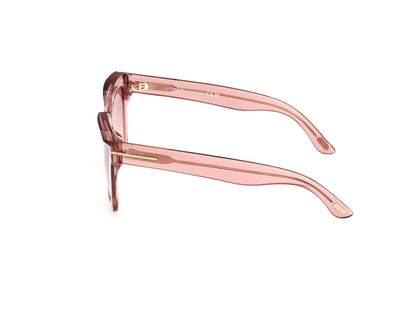 Shiny Light Pink Female Sunglasses Tom Ford 889214479969