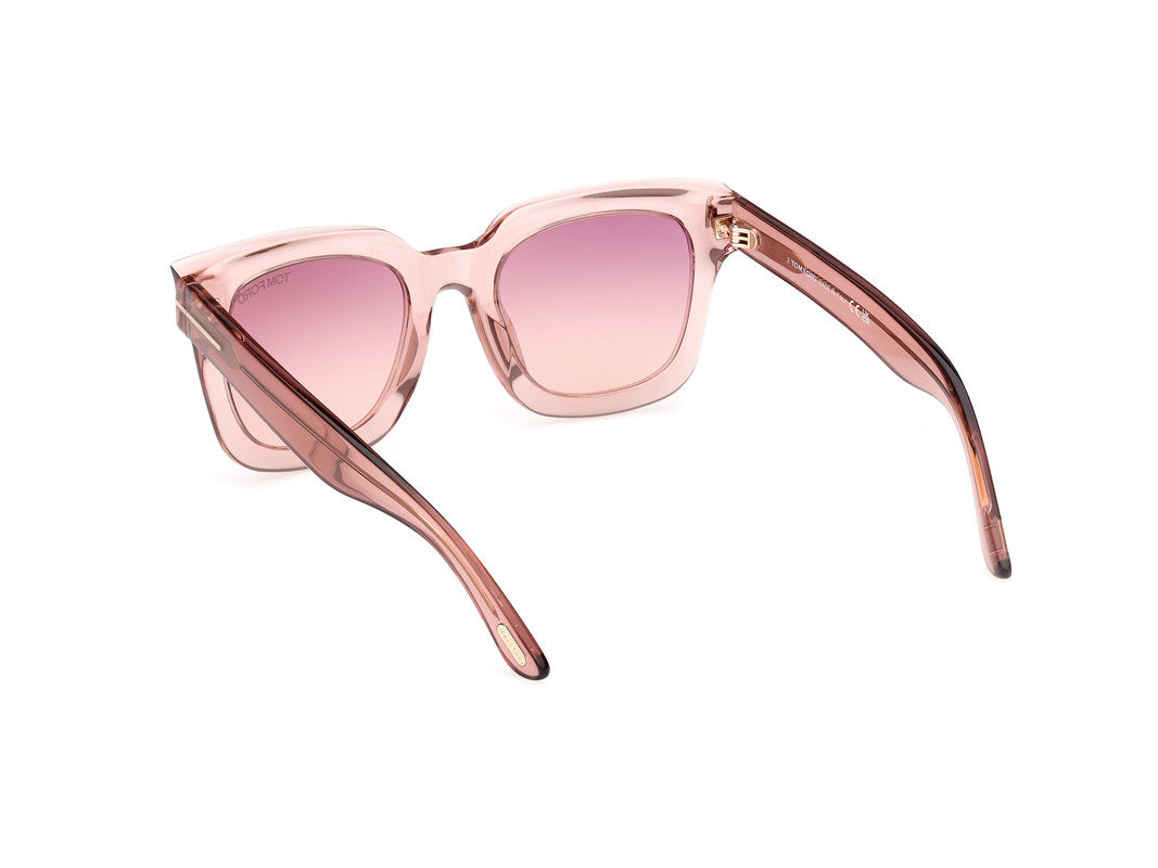 Shiny Light Pink Female Sunglasses Tom Ford 889214479969