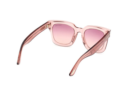 Shiny Light Pink Female Sunglasses Tom Ford 889214479969