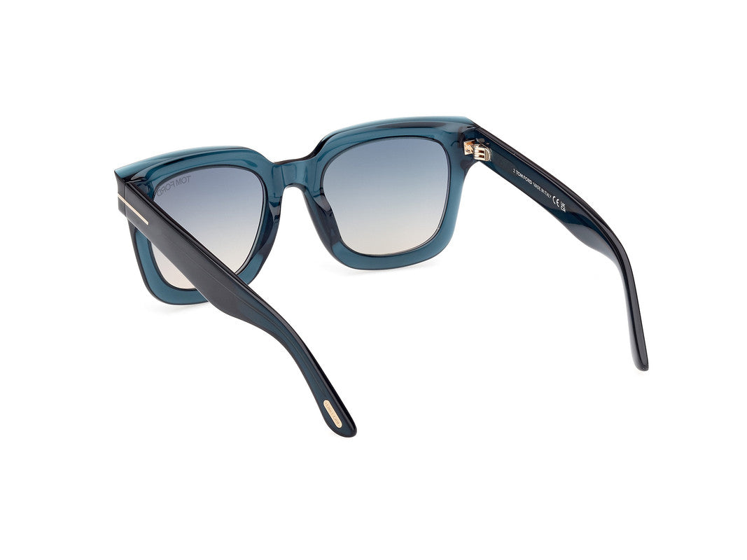 Shiny Blue Female Sunglasses Tom Ford 889214479976